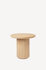 Moon Side Table - Wooden Top