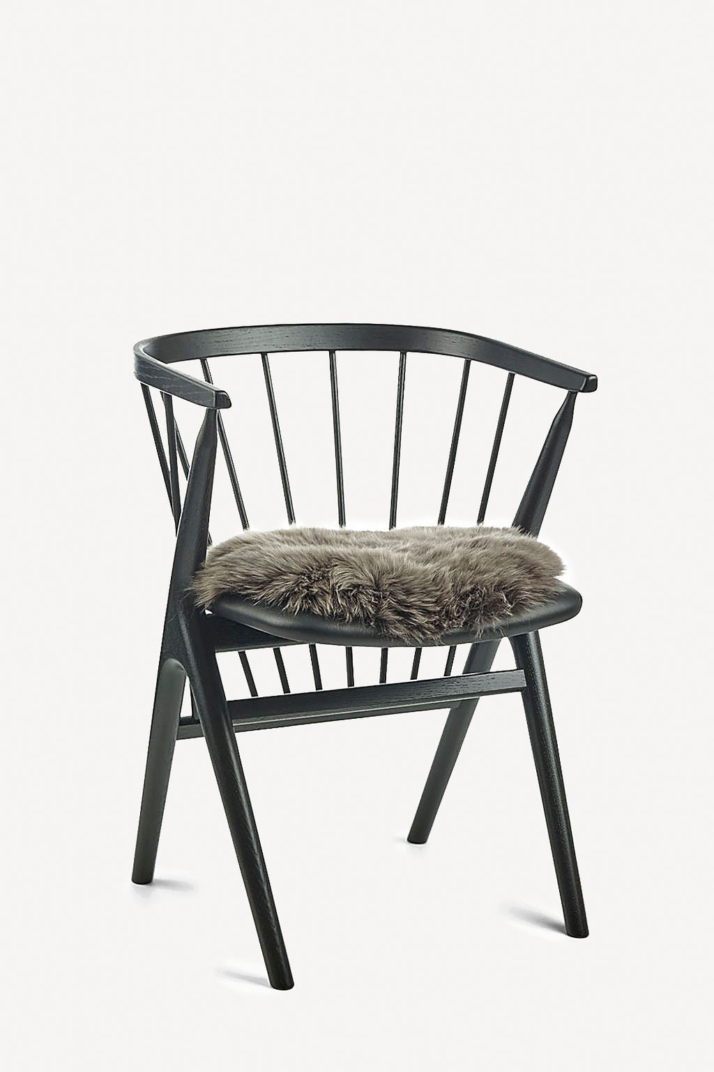 Sheepskin seat sales pad grey