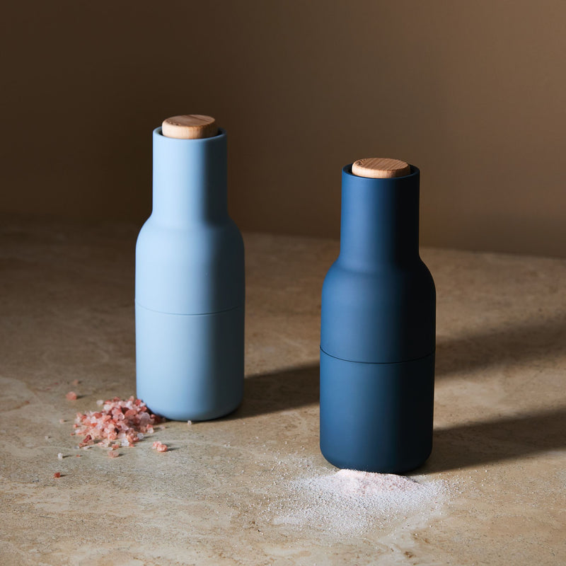 Salt & Pepper Bottle Grinders - Blues