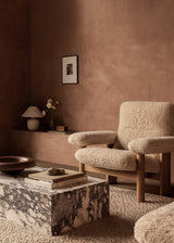 Brasilia Lounge Chair & Ottoman - Sheepskin
