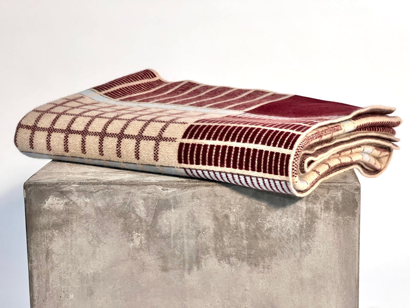 Vintage Bauhaus Cashmere Throw