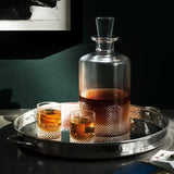 Richard Brendon Crystal Glassware - Pair of Shot Glasses