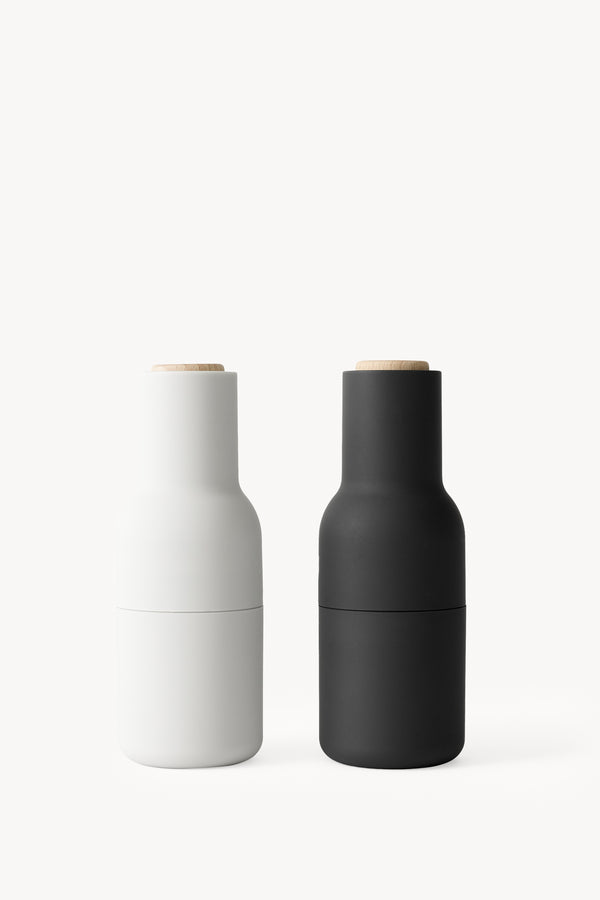 Salt & Pepper Bottle Grinders - Ash/Carbon