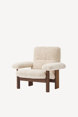 Brasilia Lounge Chair & Ottoman - Sheepskin