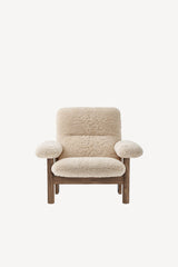 Brasilia Lounge Chair & Ottoman - Sheepskin