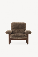 Brasilia Lounge Chair & Ottoman - Sheepskin