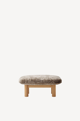 Brasilia Lounge Chair & Ottoman - Sheepskin