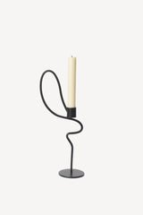 Valse Taper Candleholder - Black