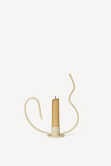 Valse Taper Candleholder - Cashmere