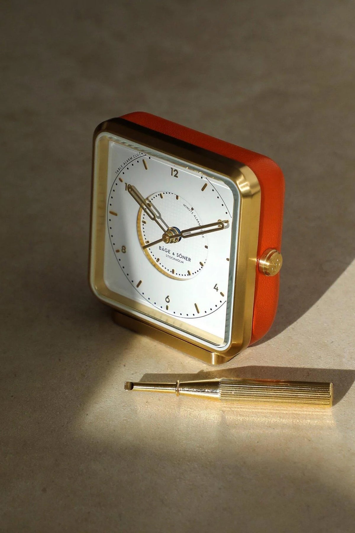 Bage & Soner Alarm Clock - Everglow (Orange) – Hygge Life