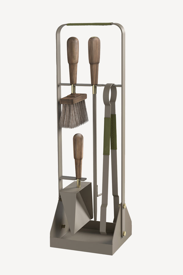 Fireplace Companion Set - Olive