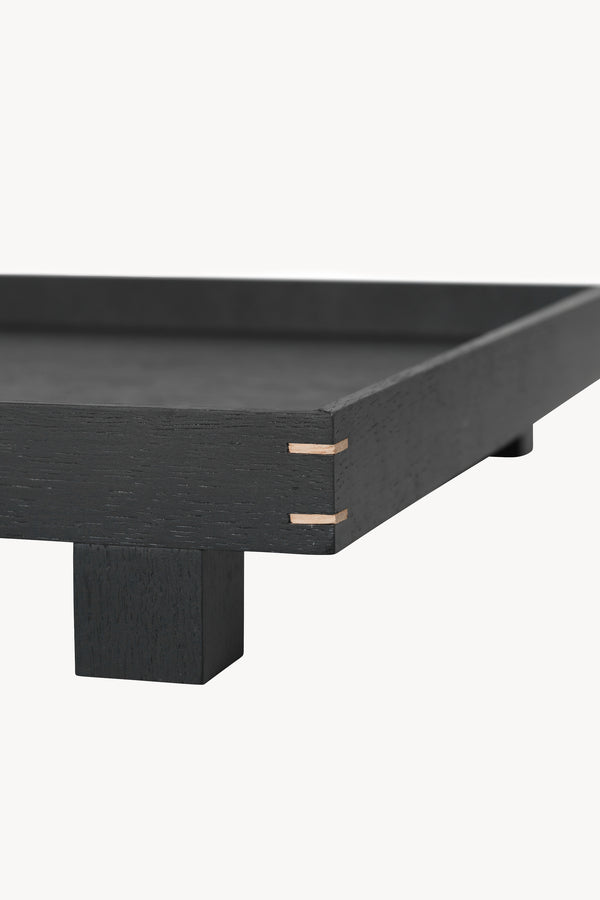 Bon Wooden Tray - Black Oak