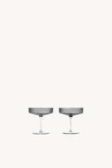 Ripple Champagne Glasses - Set of 2
