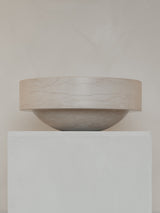 Marble Gallery Bowl - Limestone