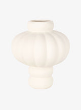Balloon Vase - Raw White, Large