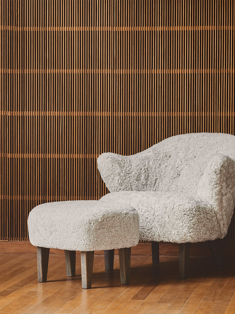 Ingeborg Footstool - Sheepskin