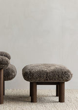 Brasilia Lounge Chair & Ottoman - Sheepskin