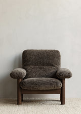 Brasilia Lounge Chair & Ottoman - Sheepskin