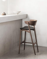 Sibast - Bar Chair No.7 - Wooden Backrest