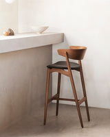 Sibast - Bar Chair No.7 - Wooden Backrest