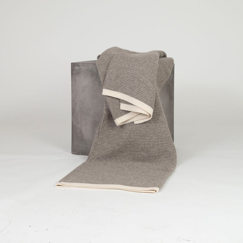 Purl Knit Yak Down Throw - All Colors