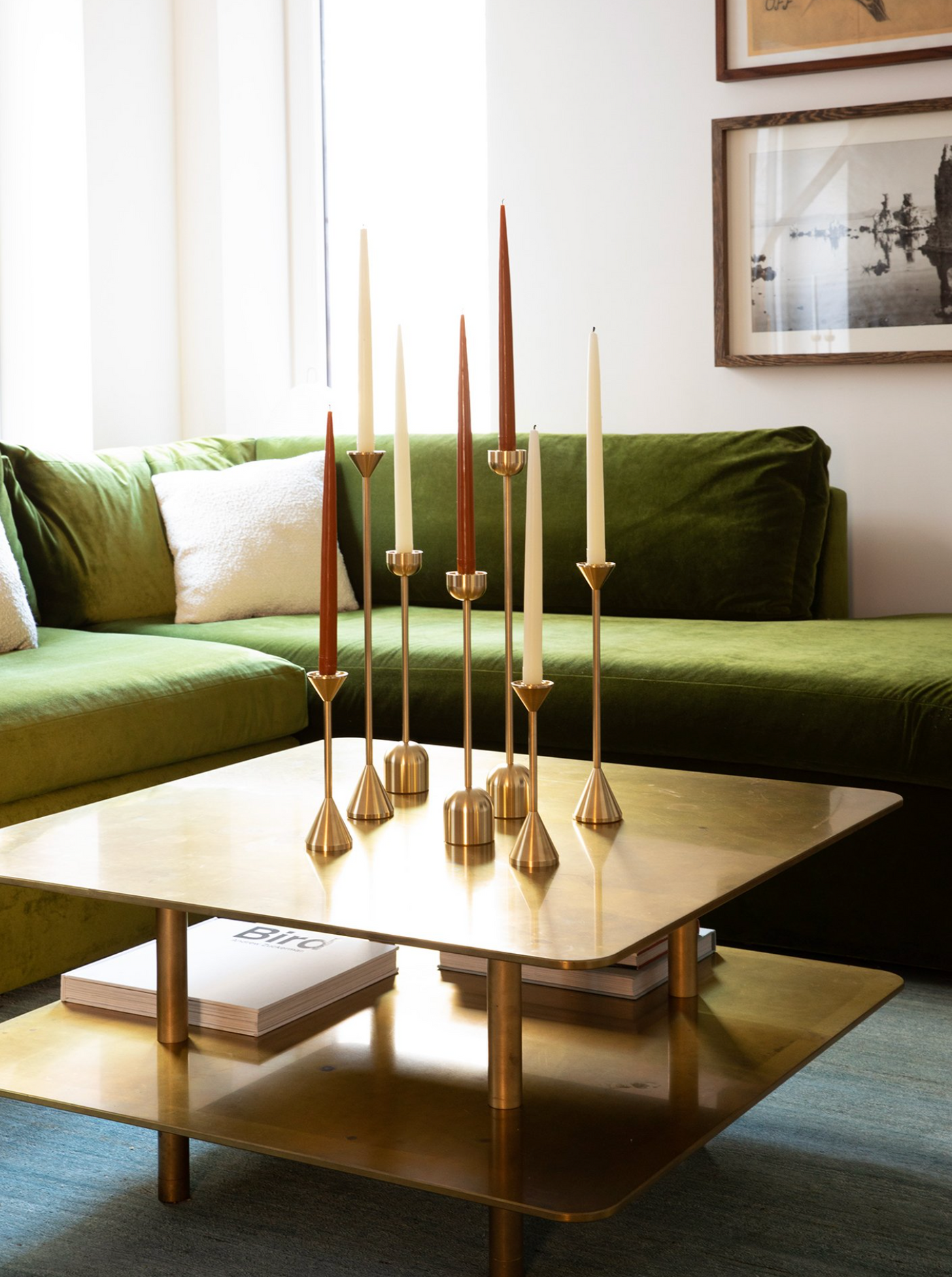 Brass Candleholder - Cone – Hygge Life