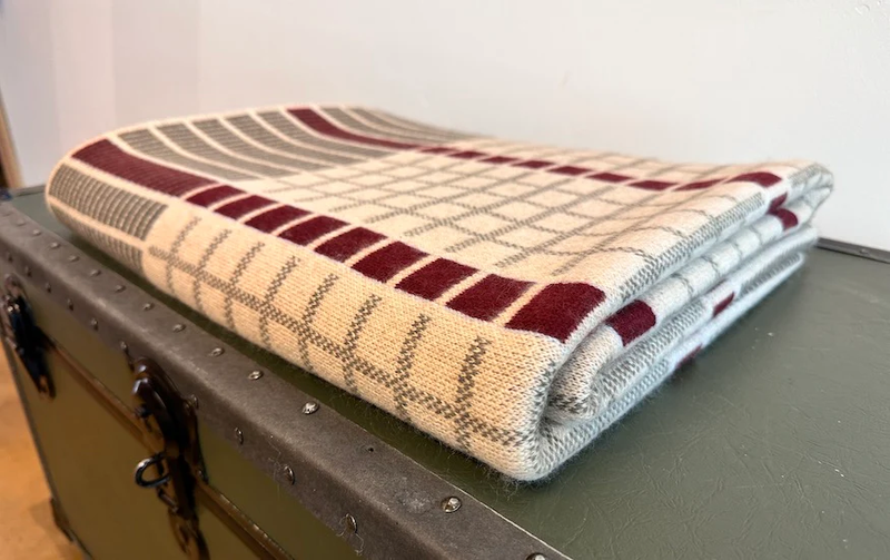 Vintage Bauhaus Cashmere Throw - All Colors