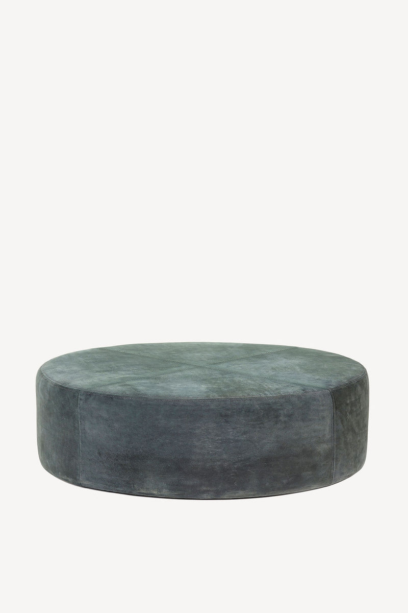 Leather Pouf - Large