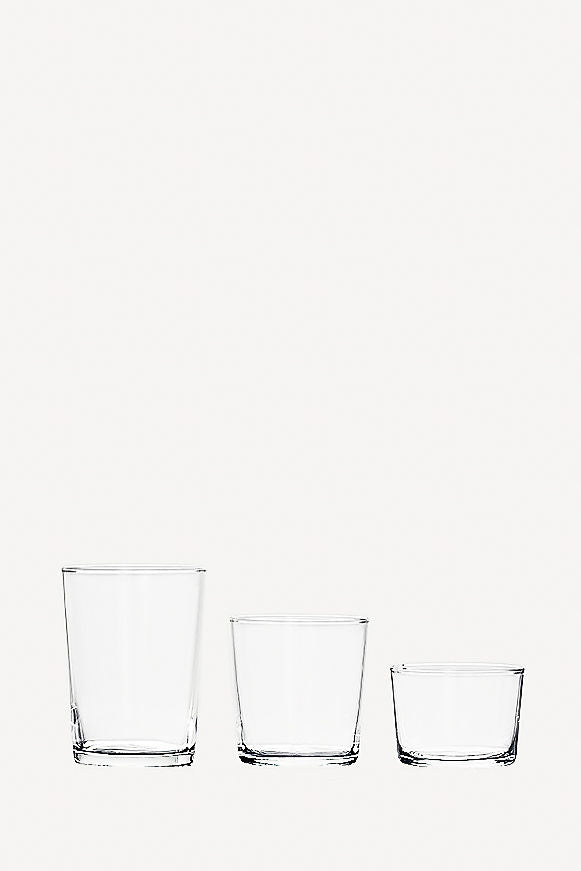 Simple Glassware - set of 12