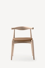 CH20 Elbow Chair - Natural Leather