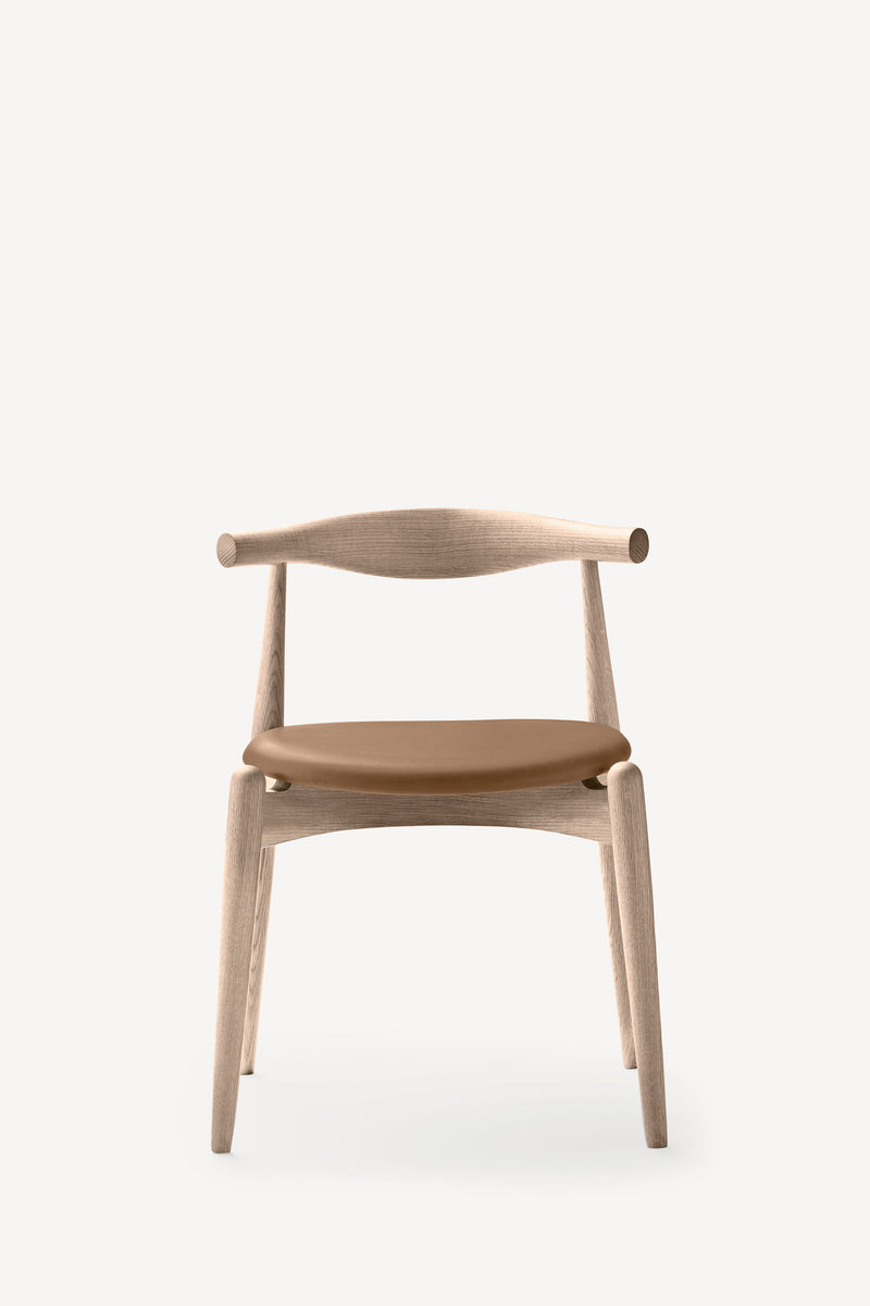 CH20 Elbow Chair - Natural Leather