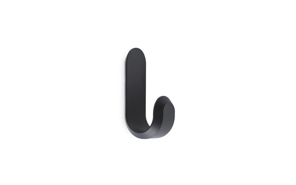 Mini Curve Hook - Black - set of 2