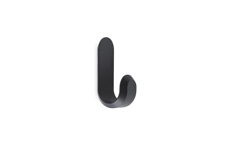 Mini Curve Hook - Black - set of 2