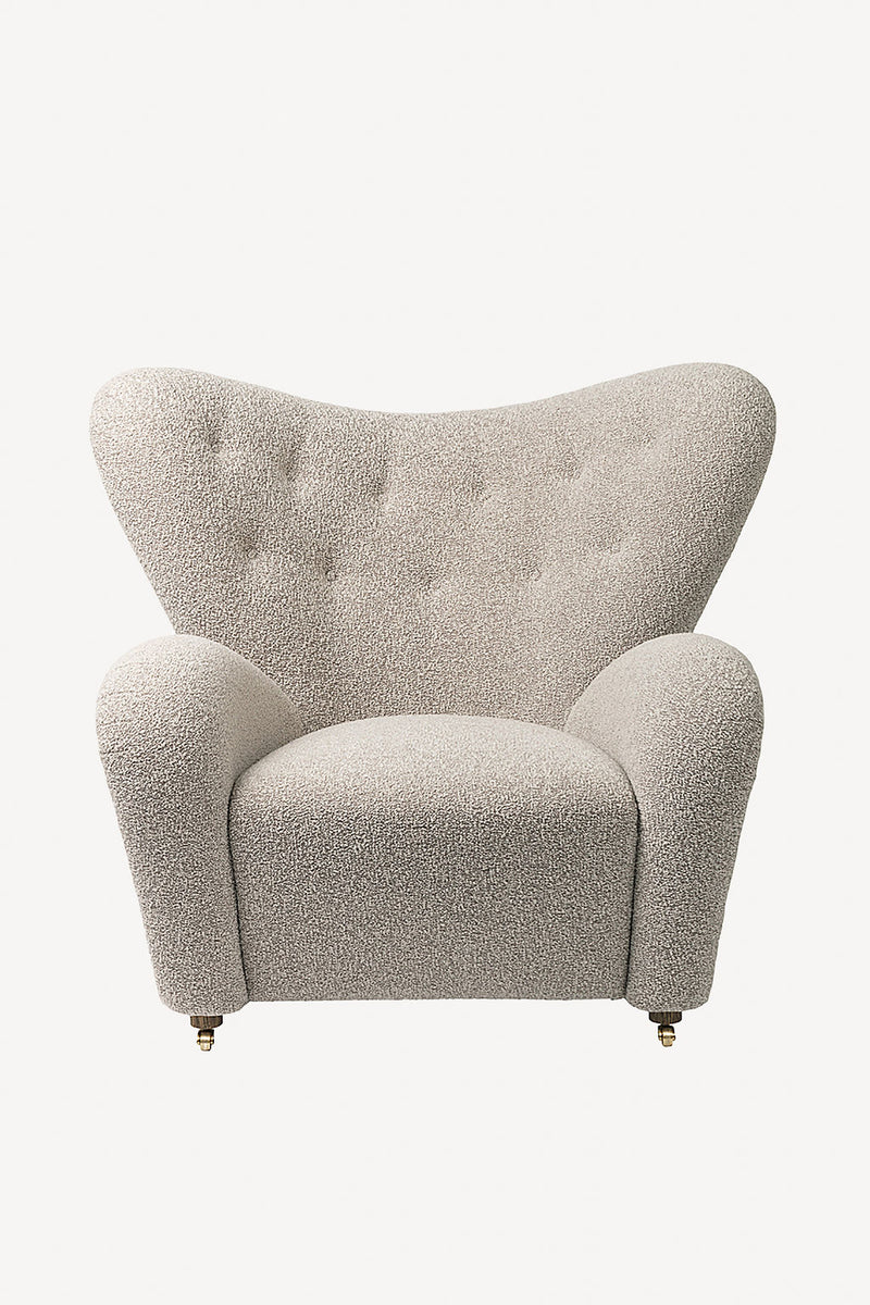 The Tired Man Chair and Footstool Fabric Hygge Life