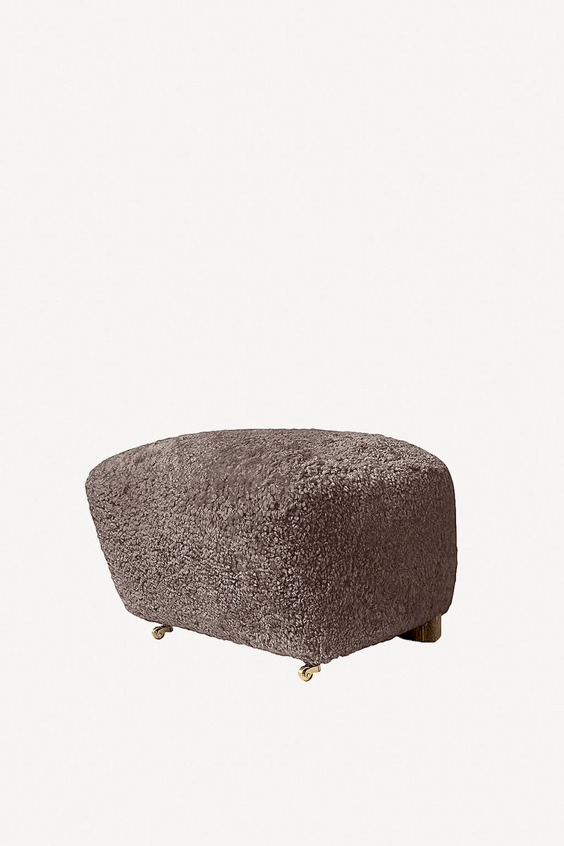 The Tired Man Chair and Footstool - Sheepskin