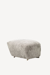 The Tired Man Chair and Footstool - Sheepskin