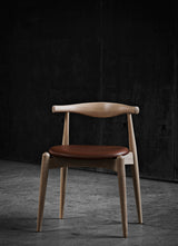 CH20 Elbow Chair - Natural Leather