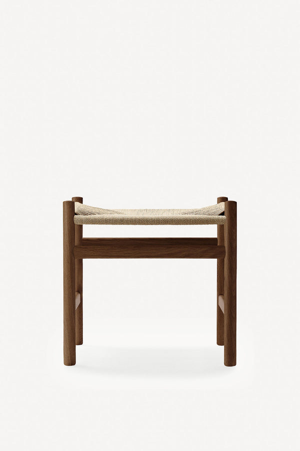 CH53 Short Footstool - Natural Papercord