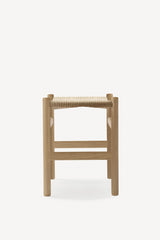 CH53 Short Footstool - Natural Papercord