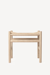 CH53 Short Footstool - Natural Papercord