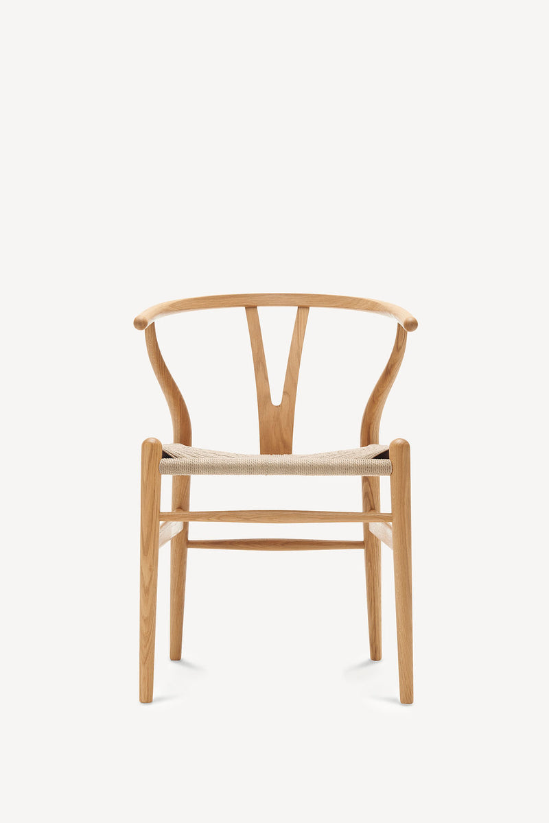 Carl Hansen & Son Leather Seat Cushion for CH24 Wishbone Chair by