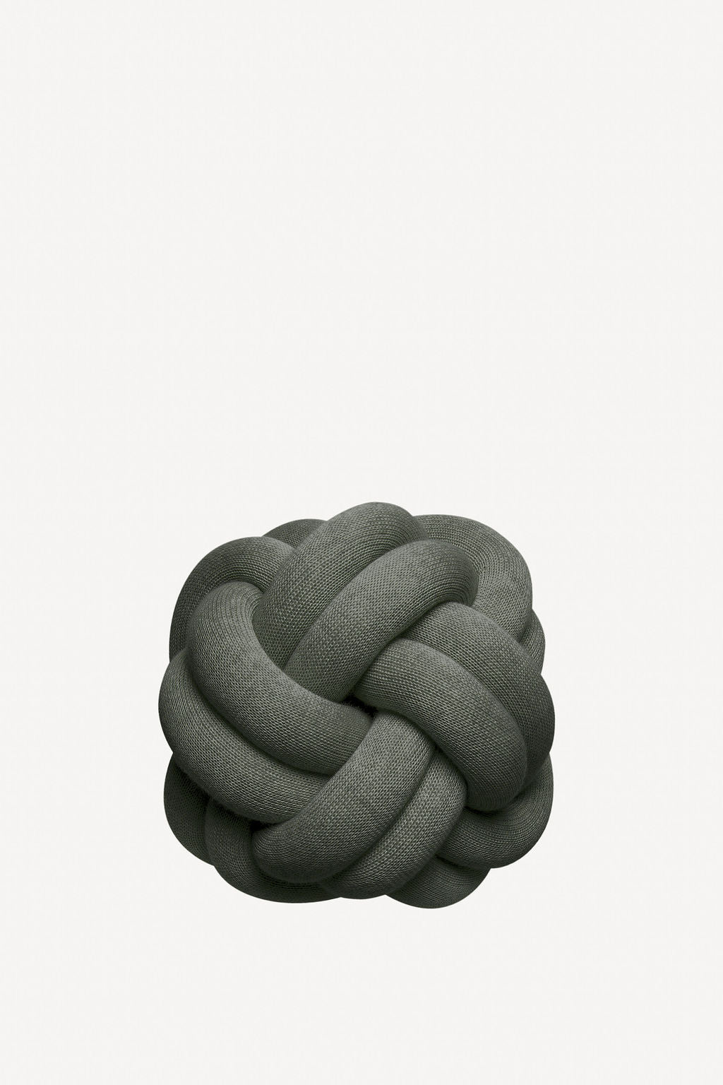 Knot Floor Cushion - Grey – Hygge Life