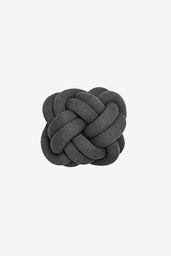 Knot Floor Cushion - Grey