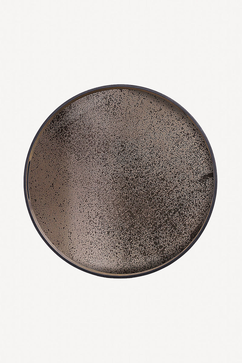 Round Tray Side Table Set