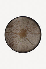 Round Tray Side Table Set