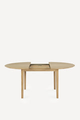 Oak Bok Round Extendable Dining Table