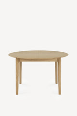 Oak Bok Round Extendable Dining Table