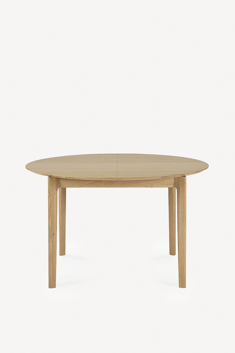 Oak Bok Round Extendable Dining Table