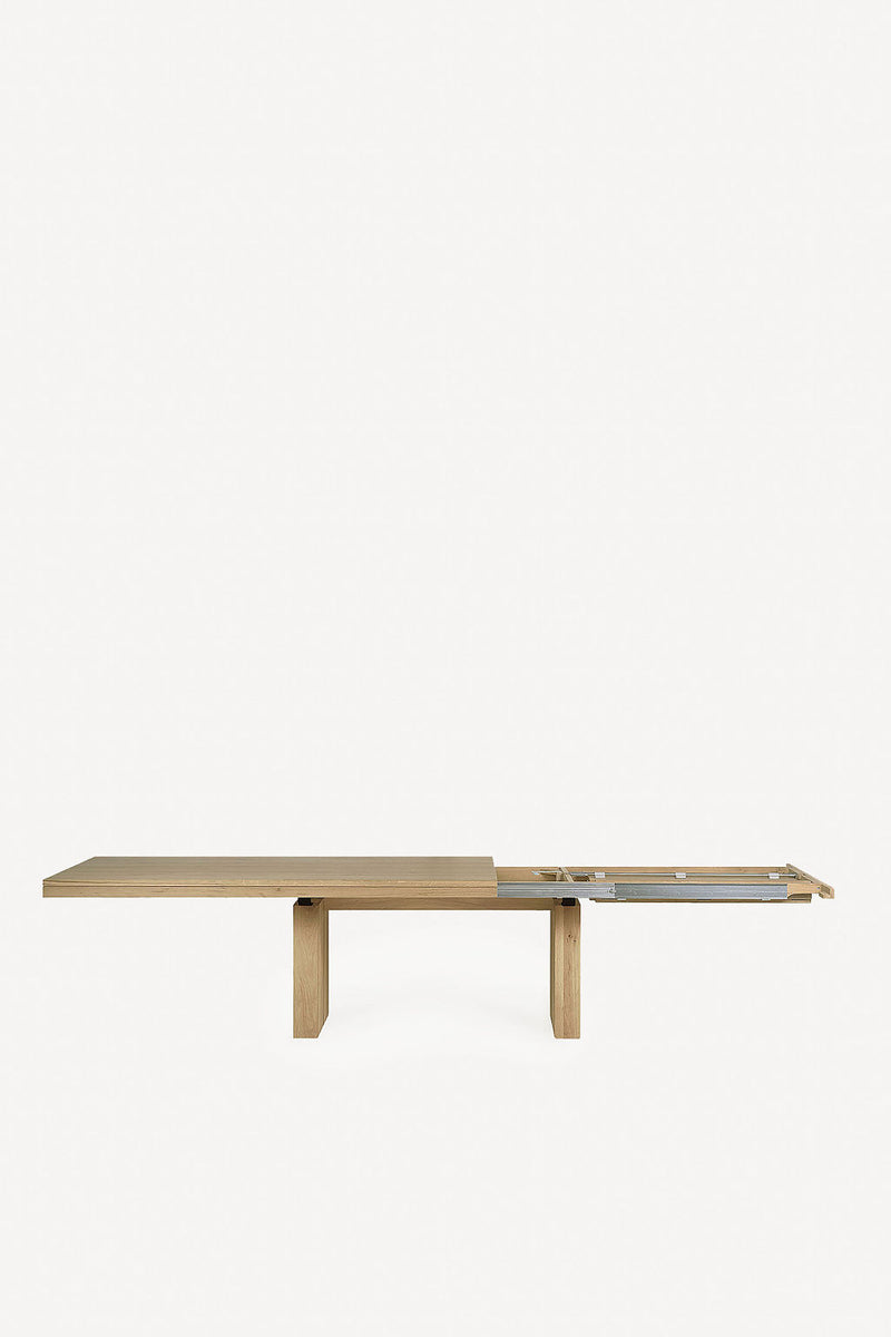 Double Extendable Dining Table