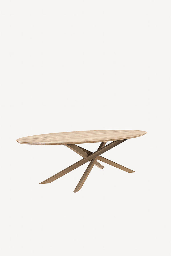 Oak Mikado Oval Dining Table